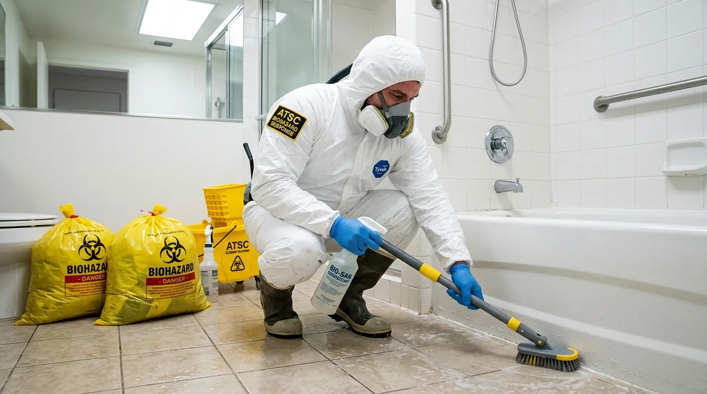 Decontamination equipment deployed for Blood Cleanup in Hunts Point